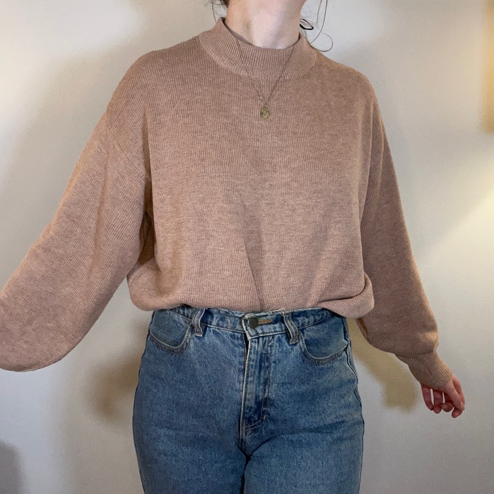 H&M balloon sleeve sweater